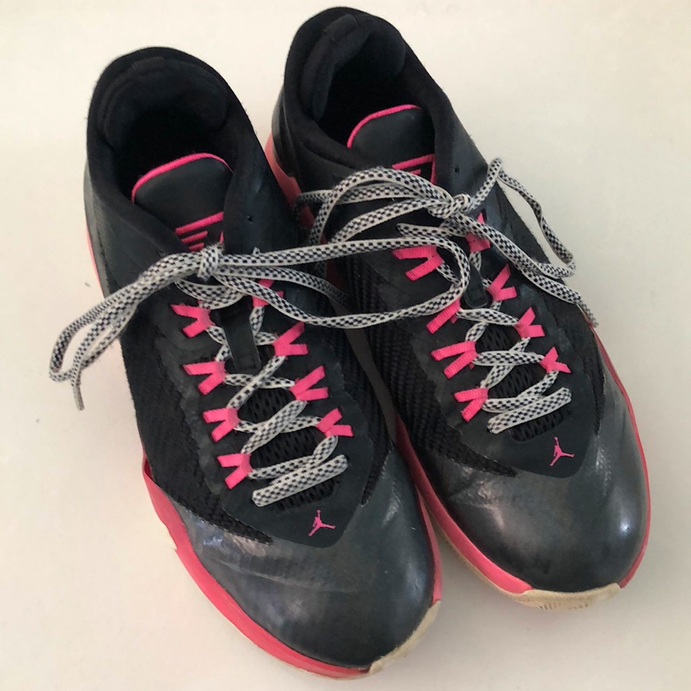 Black & Pink Jordans